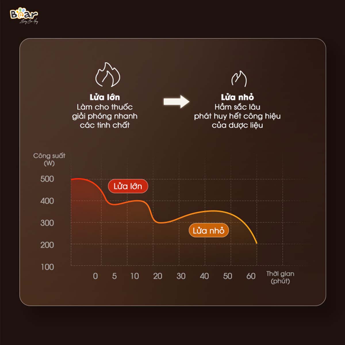 Ấm Sắc Thuốc 3 5L Bear SB-AST35