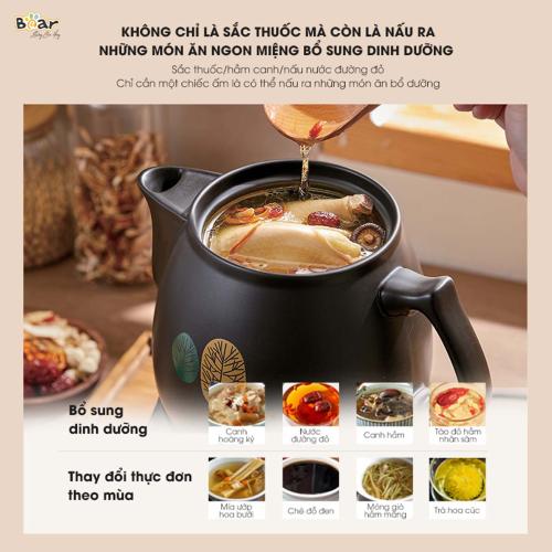 Ấm Sắc Thuốc 3 5L Bear SB-AST35