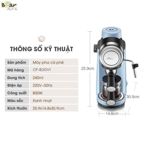 Máy pha cà phê tự động Bear CF- B02V1