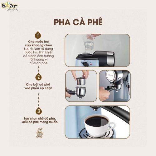 Máy pha cà phê tự động Bear CF- B02V1