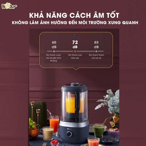 Máy xay nấu sữa hạt 9 chức năng Bear PBJ-B06S2