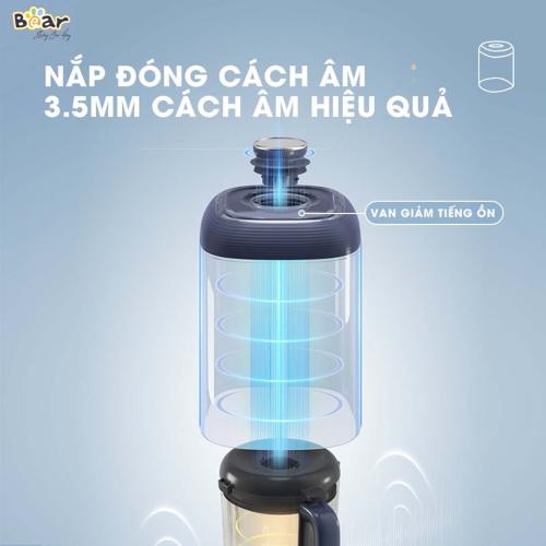 Máy xay nấu sữa hạt 9 chức năng Bear PBJ-B06S2