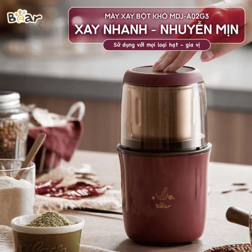 Máy xay bột khô Bear MDJ-A02G3