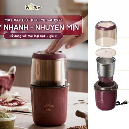 Máy xay bột khô Bear MDJ-A02G3