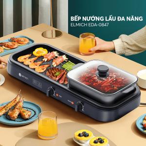 Bếp lẩu nướng đa năng Elmich EDA-0847