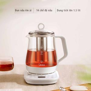 Ấm pha trà, ấm dưỡng sinh 14 chức năng Midea MKH15108AGA