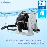 Bộ vòi thu rút tưới vườn Takagi Mercury 2 Twister (CG) 20m RT220CG