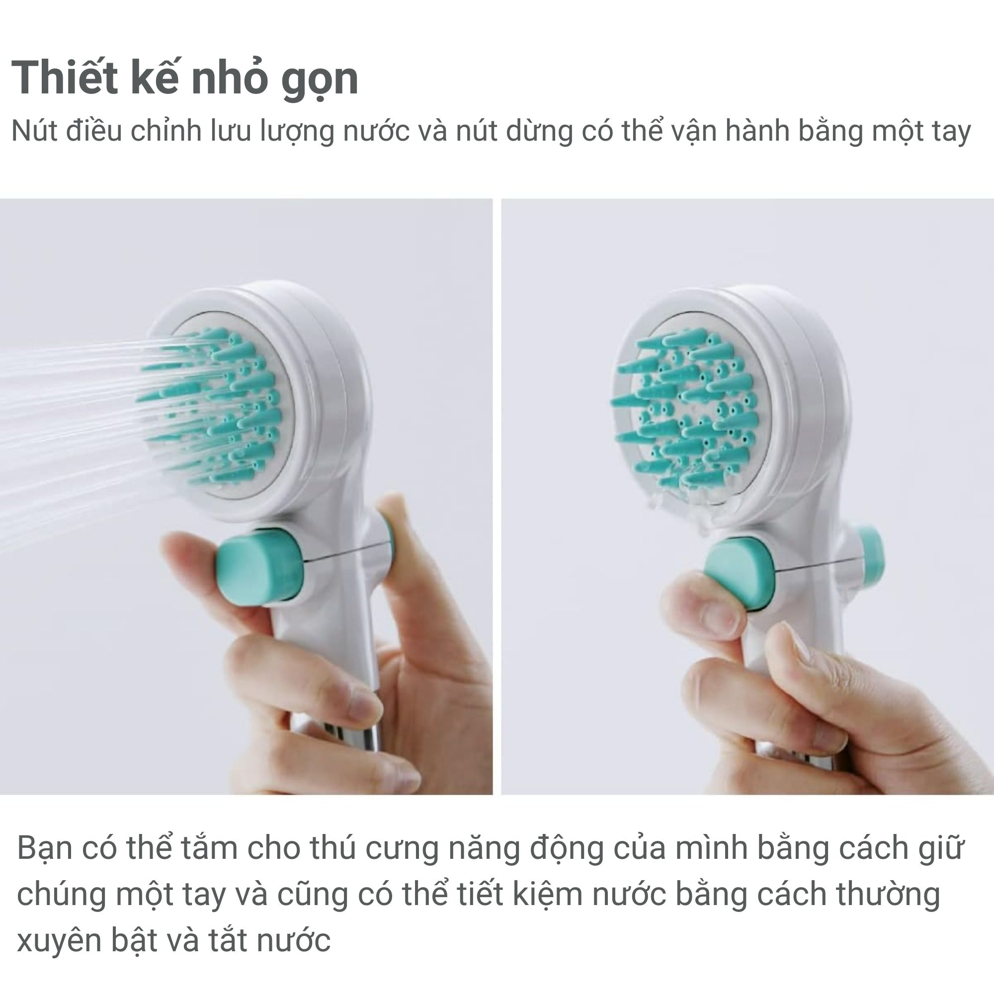 Vòi hoa sen Pets có nút dừng Takagi (JSB027GY)